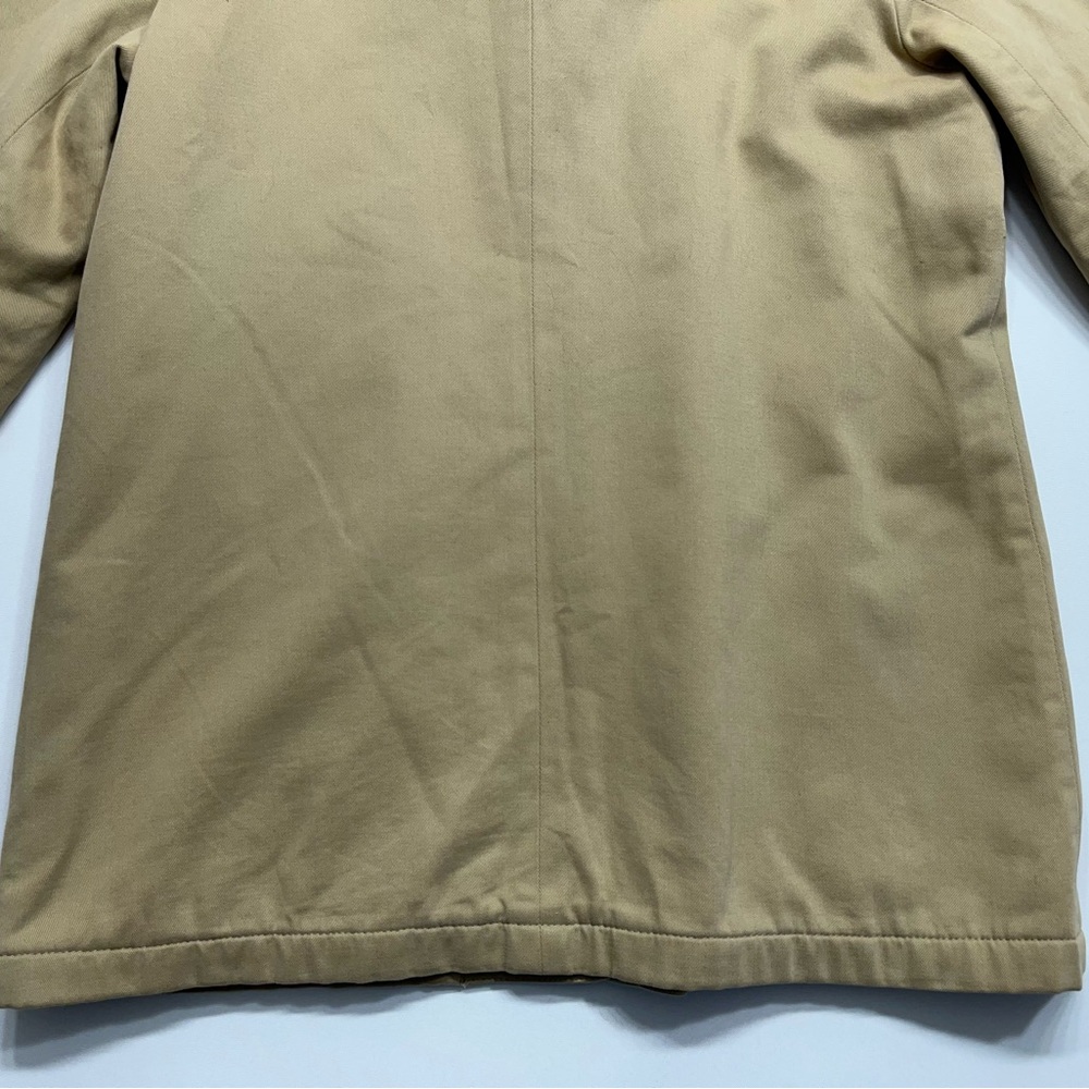 Orvis Khaki Utility Jacket with Houndstooth Lining - Picture 15 of 16